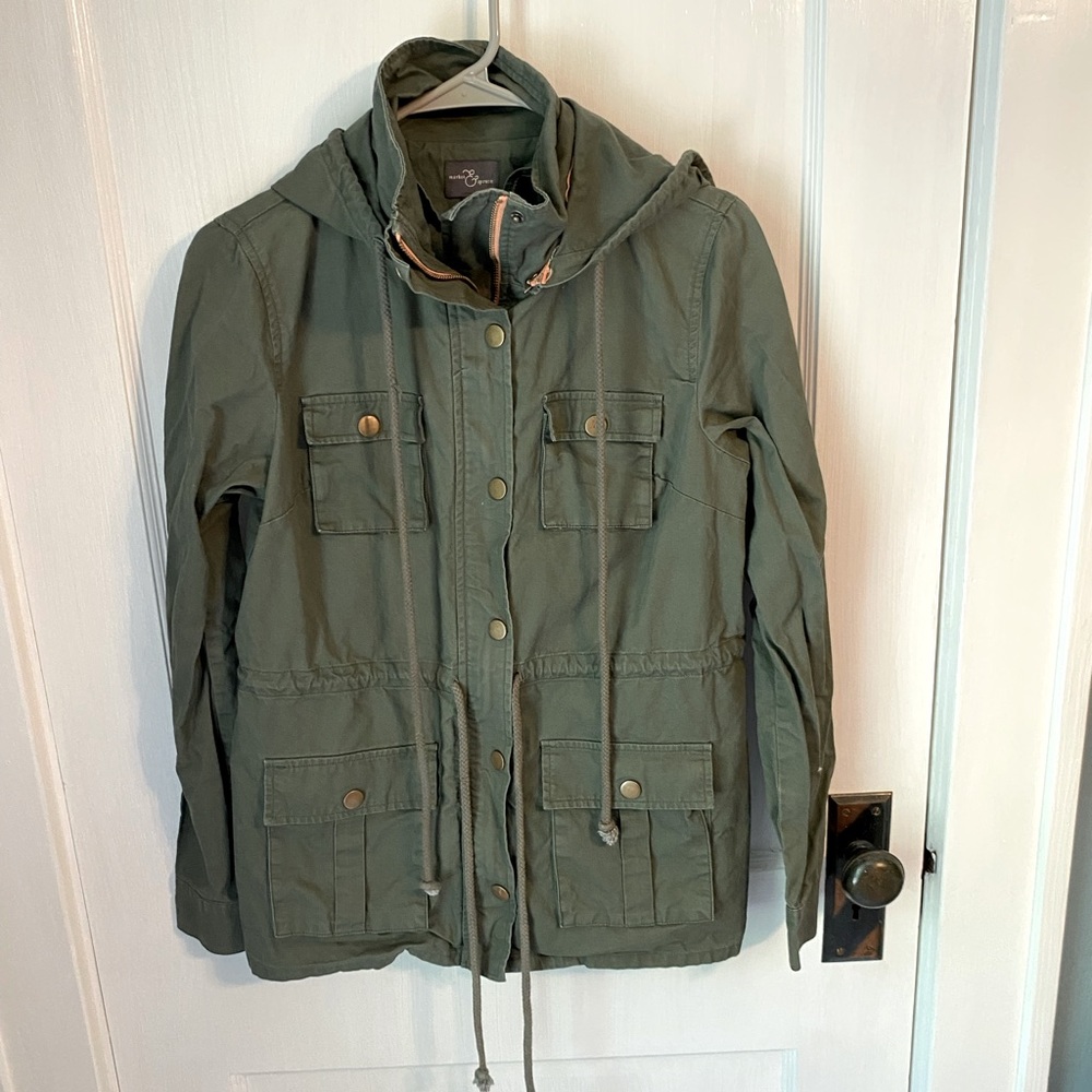 Army green Market & Spruce utility jacket